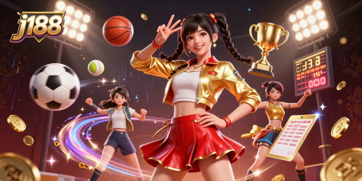 Experience the excitement of j188 with high-energy sports betting action and vibrant 3D visuals.