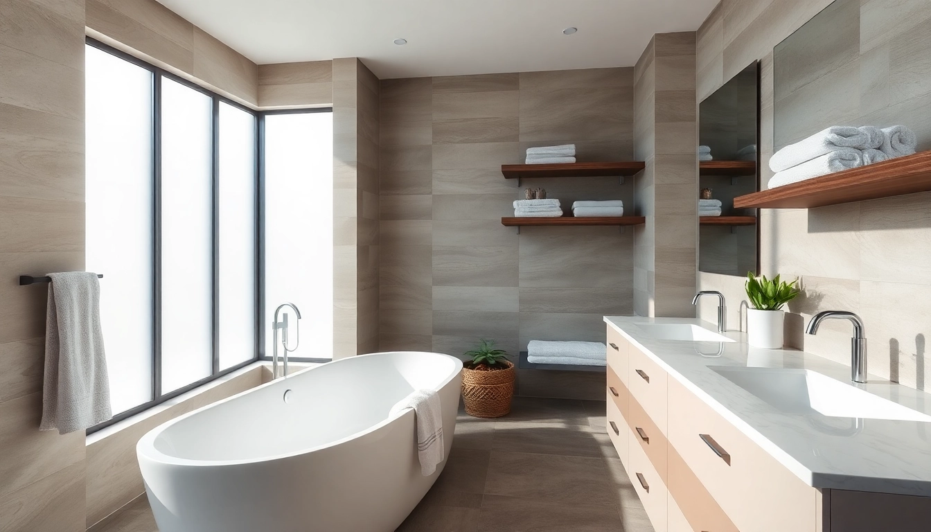 Transform your bathroom remodeling dream into reality with elegant fixtures and calming design.