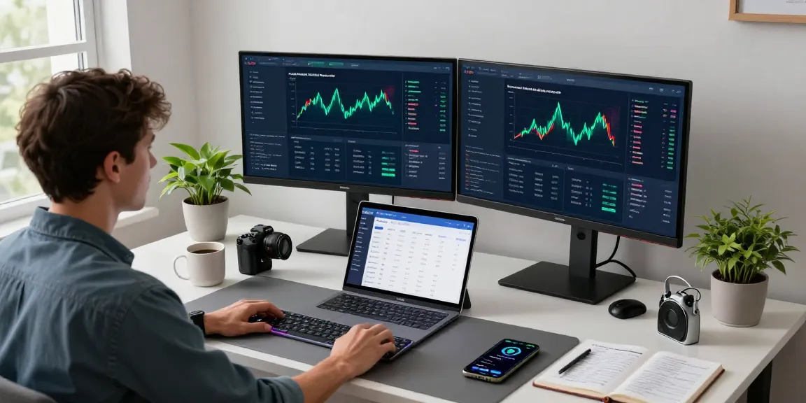 Safe cloud mining service showcased in a professional crypto workspace with analytics, digital wallets, and market insights.