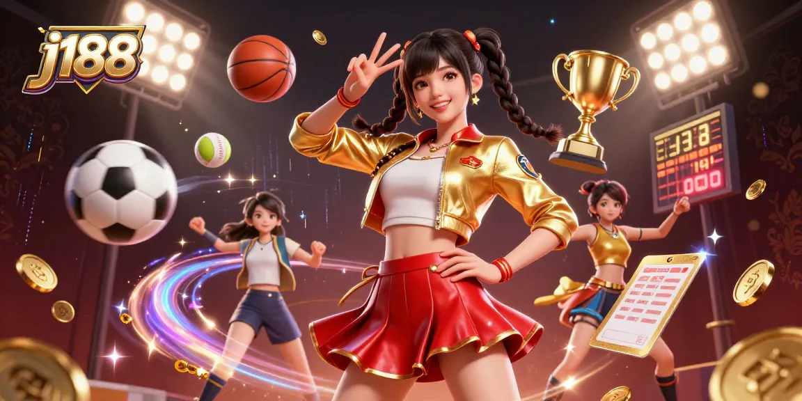 Experience the excitement of j188 with high-energy sports betting action and vibrant 3D visuals.