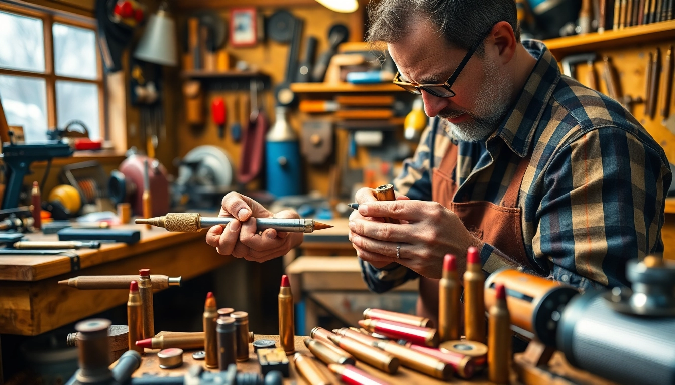 Explore calibers tools showcases skilled craftsmanship in a vibrant workshop.