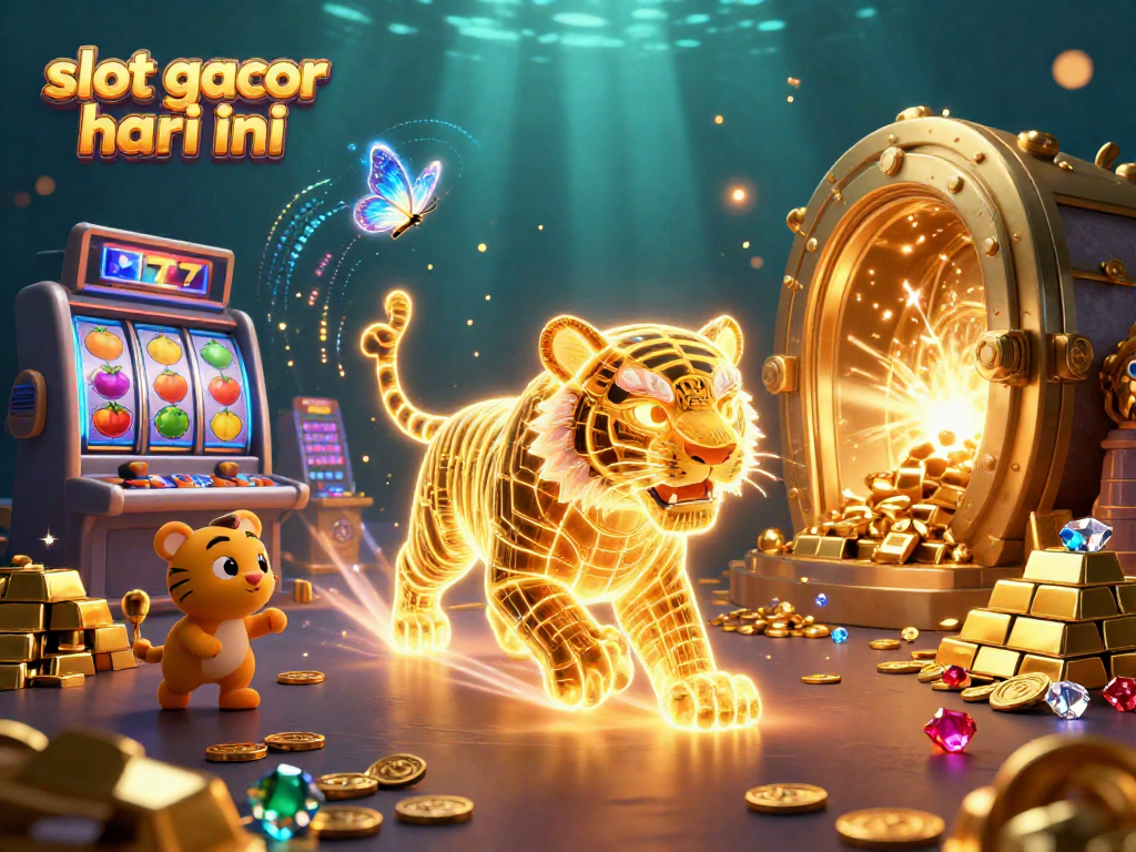 Experience the thrilling slot gacor hari ini with dynamic characters and vibrant casino elements.