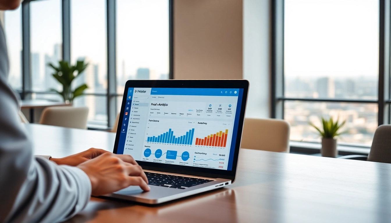 Utilizing hubspot free tools in a modern office with marketing analytics displayed.