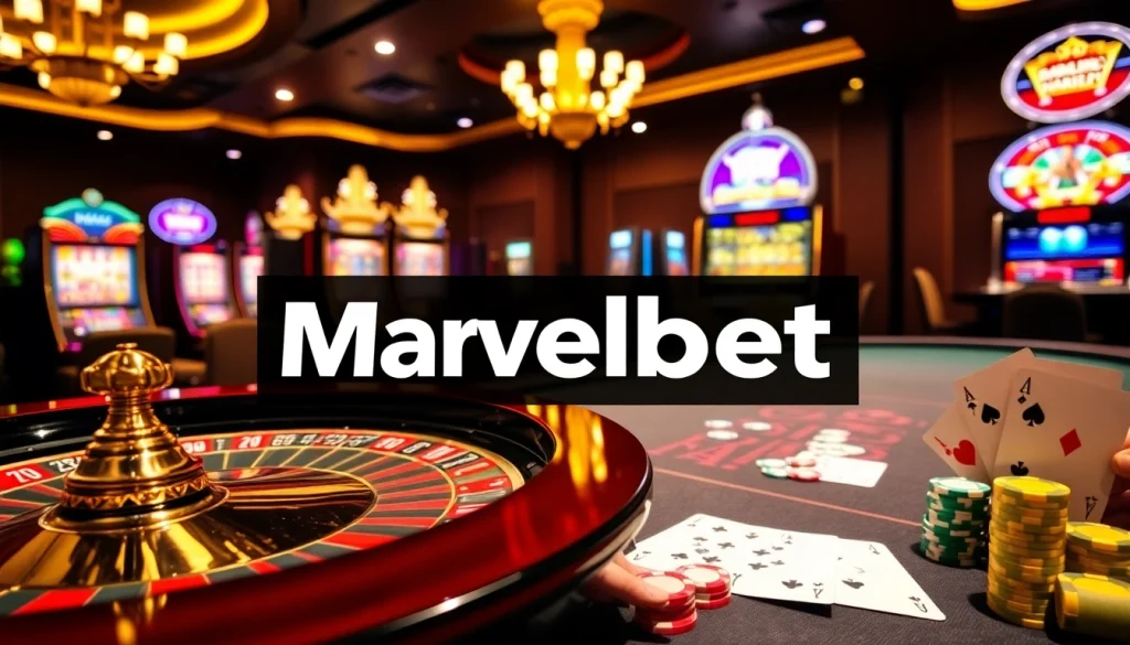 Marvelbet offers a thrilling casino experience with vibrant games and strategic bets.