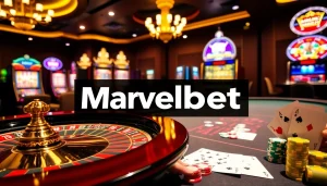 Marvelbet offers a thrilling casino experience with vibrant games and strategic bets.
