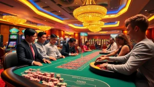 Experience thrilling gameplay at https://nhacaita88.contact/ with vibrant casino tables and exciting betting action.