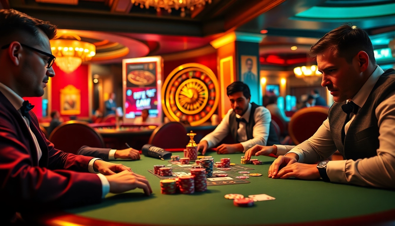 Experience the excitement of high-stakes poker at https://jun88buzz.info/ with vibrant casino elements.