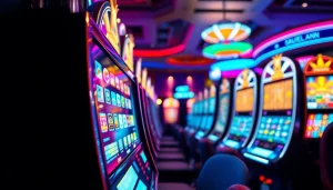 Maksimalkan slot depo 1k dengan suasana kasino yang cerah dan pemain bahagia.