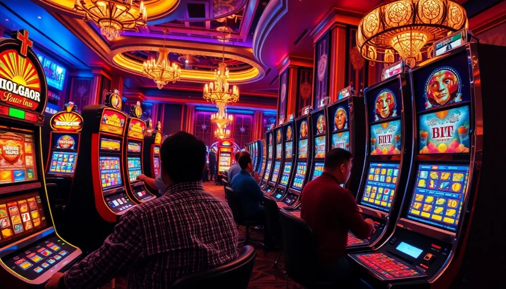 Menangkan slot depo 1000 dengan mesin slot menyala dan suasana kasino terbaik.