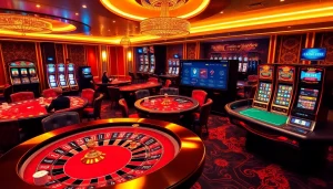 Découvrez l'excitation du casino en ligne Français avec un design luxueux, des jeux captivants et une ambiance vibrante.