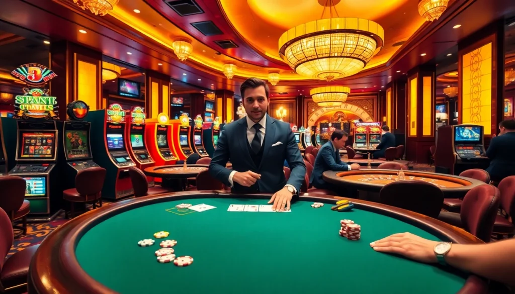 Participez à des jeux palpitants au meilleur casino en ligne 2026, avec des décors luxueux et une action dynamique.